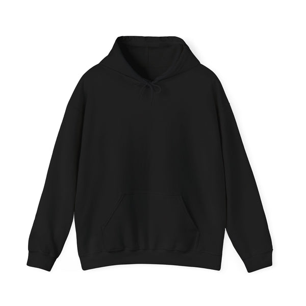 Unisex eco raglan hoodie with "Outworked Not Outlucked" text on back.
