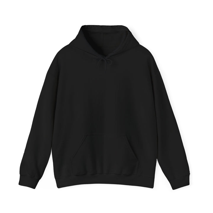 Unisex eco raglan hoodie with "Outworked Not Outlucked" text on back.