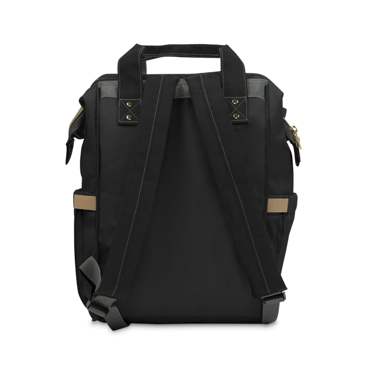 Stylish multifunctional diaper backpack with vibrant colors, ample storage, and ergonomic design for modern parents on the go.
