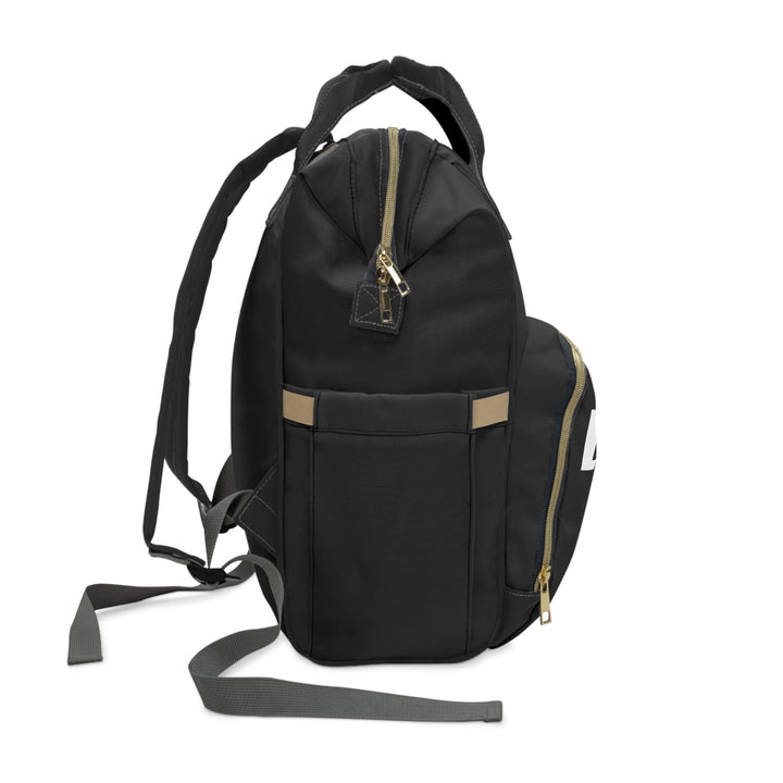 Stylish multifunctional diaper backpack with vibrant colors, ample storage, and ergonomic design for modern parents on the go.