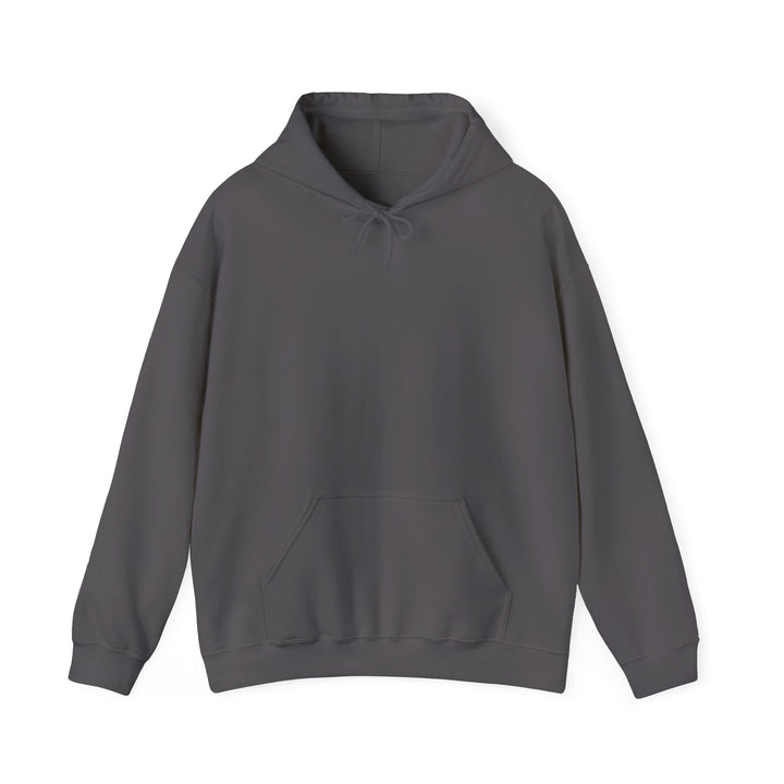 Unisex eco raglan hoodie with "Outworked Not Outlucked" text on back.